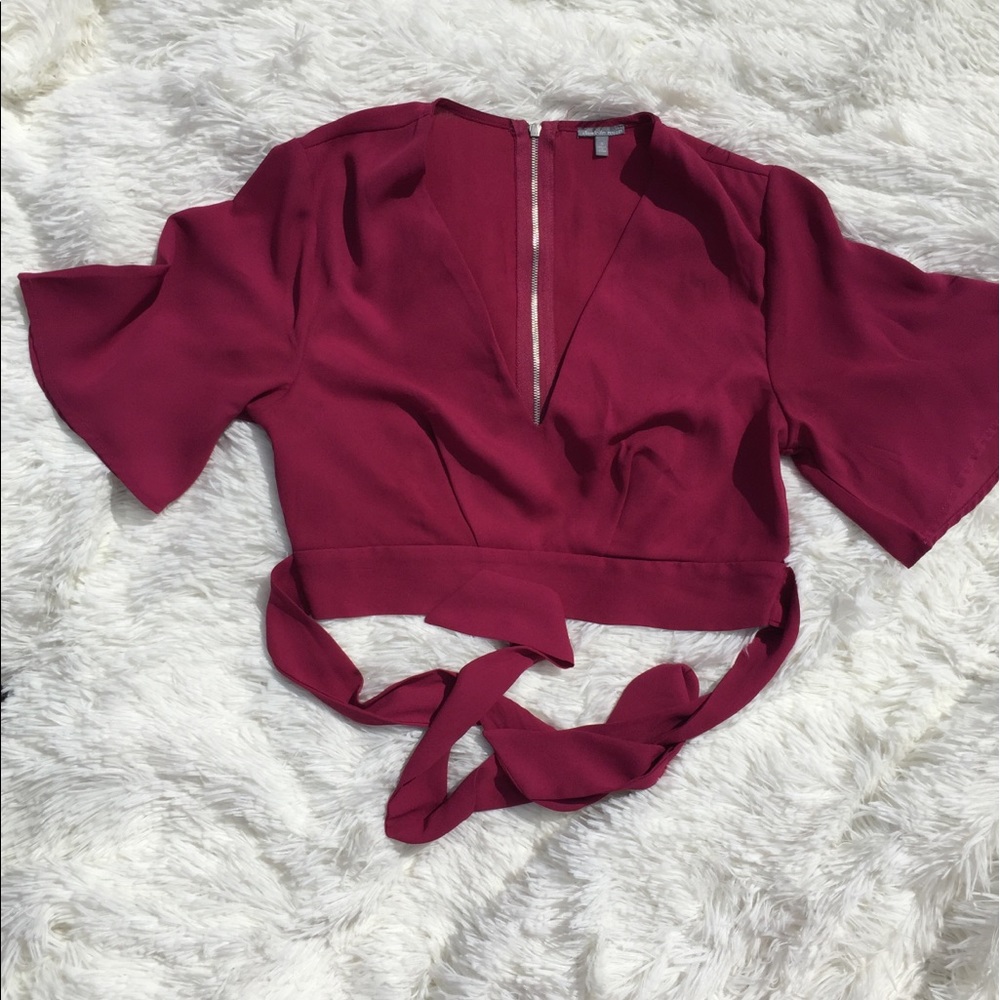 🧡 Tie Crop Top